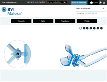 Tablet Screenshot of malosa.com